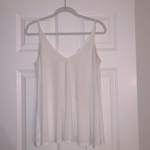Silence + Noise white tank